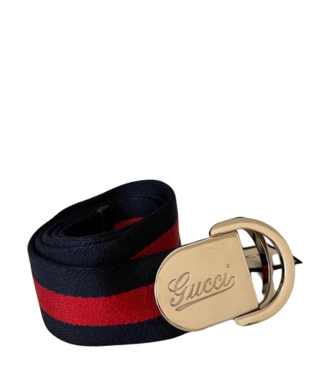 GUCCI Синий ремень, фото 5