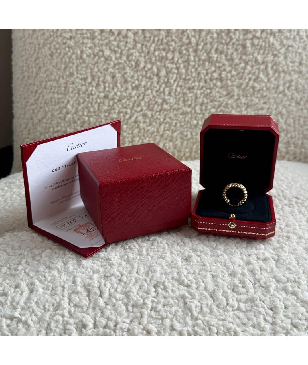 CARTIER Золотое кольцо из розового золота, фото 5