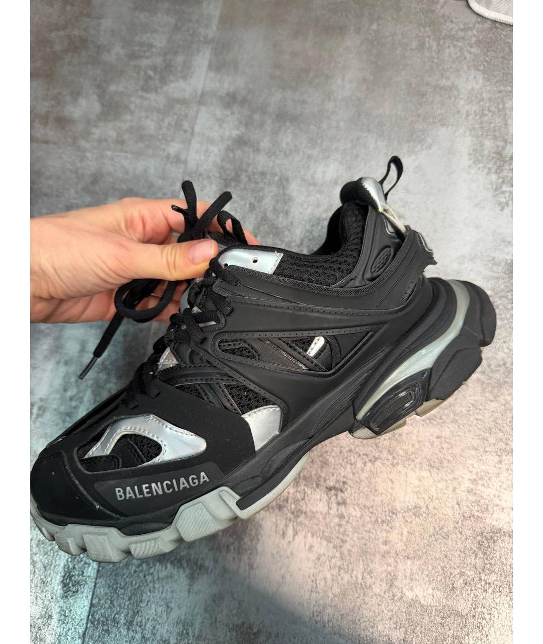 BALENCIAGA Черные кроссовки, фото 4