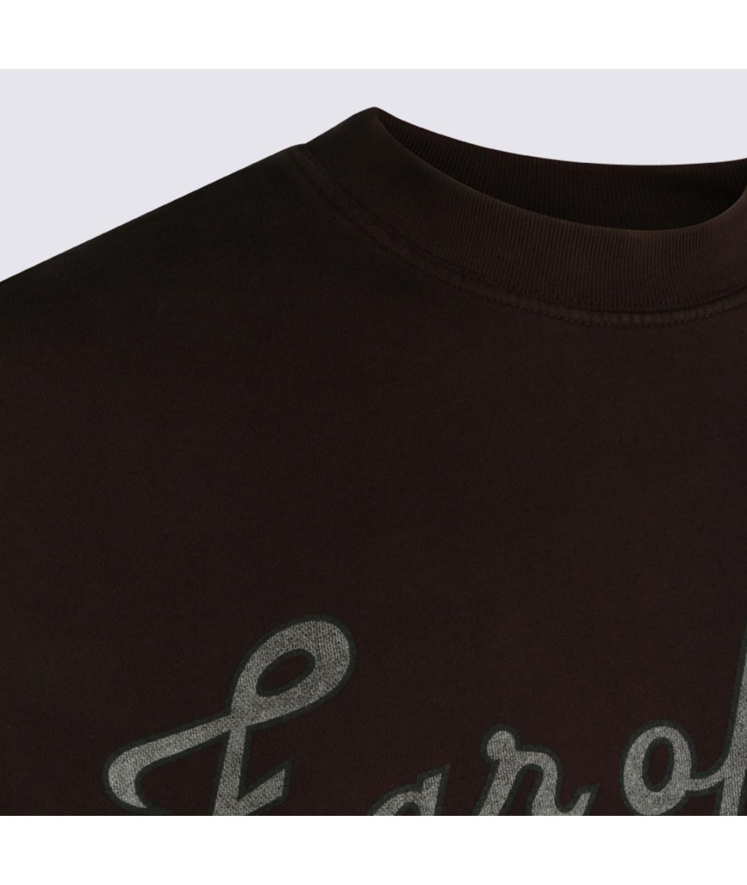 FEAR OF GOD Коричневая хлопковая футболка, фото 3