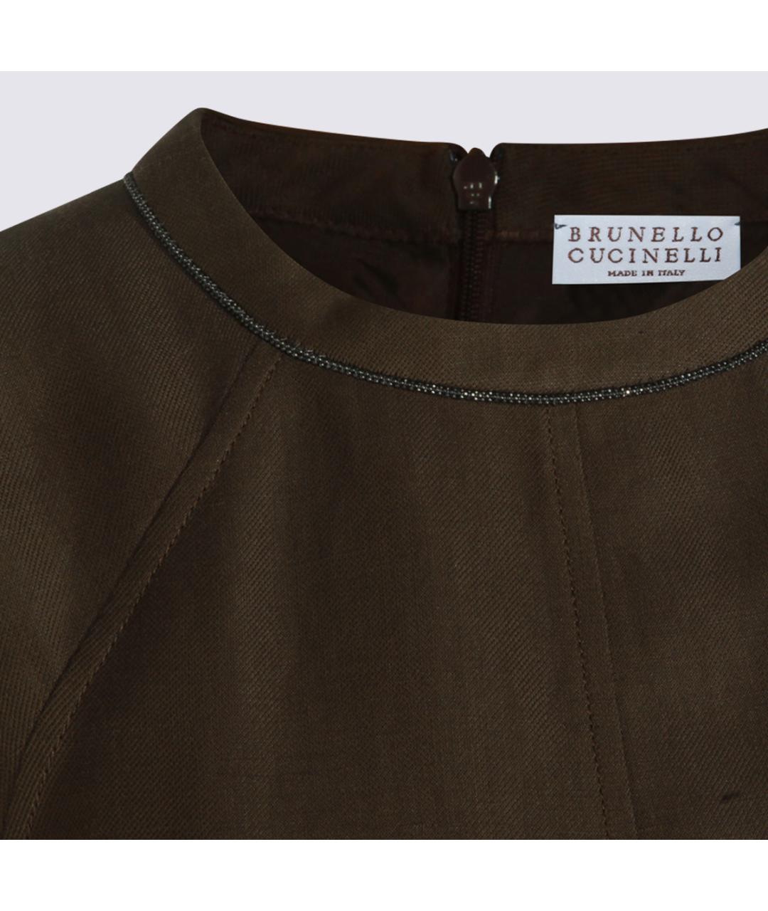 BRUNELLO CUCINELLI Повседневное платье, фото 3