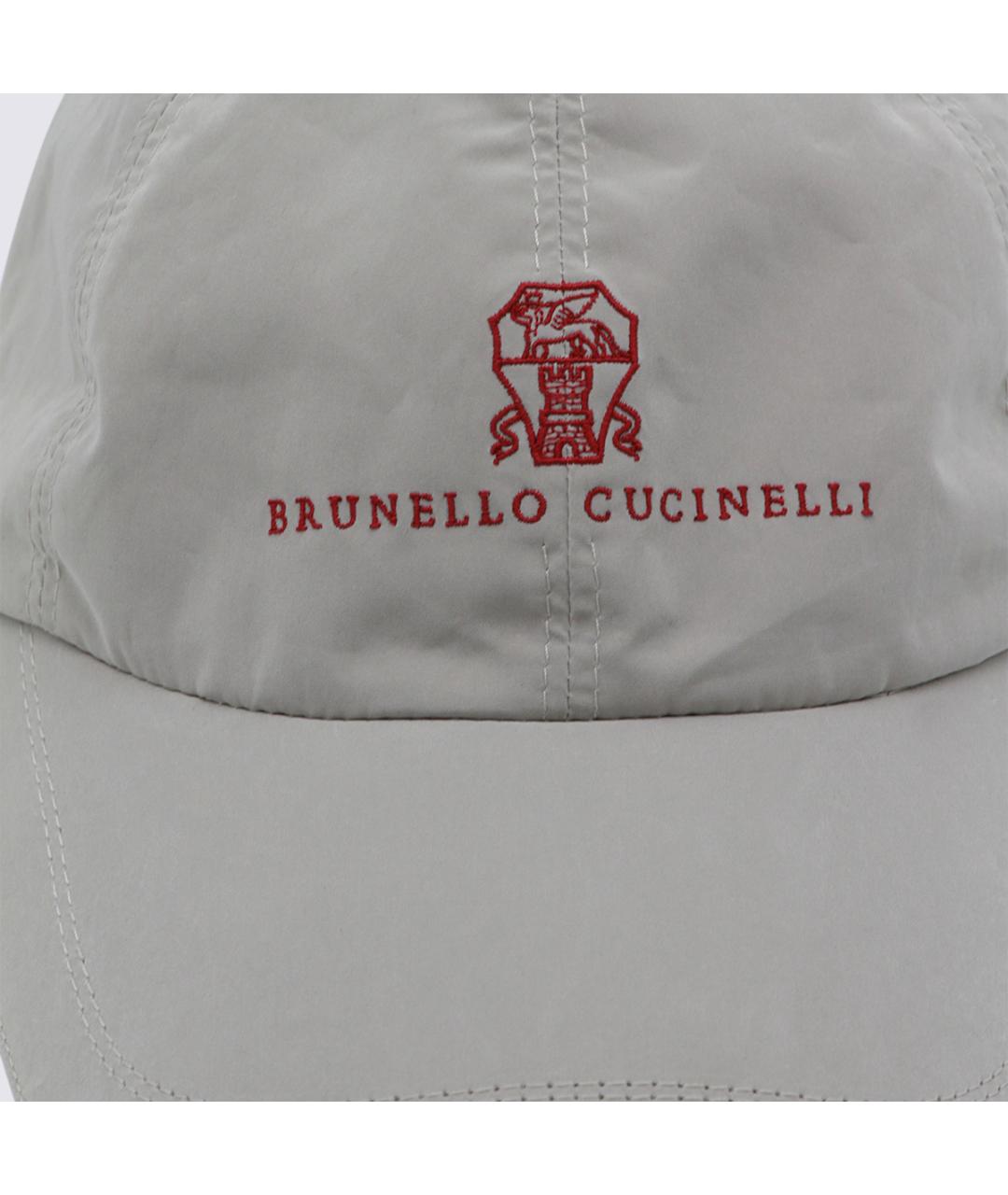 BRUNELLO CUCINELLI Серая кепка/бейсболка, фото 3