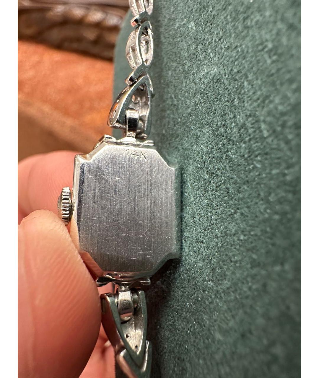 ROLEX Белые часы из белого золота, фото 6