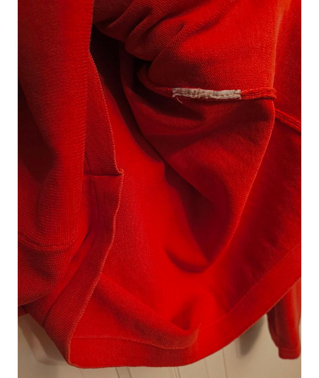 STONE ISLAND Красный хлопковый джемпер / свитер, фото 5