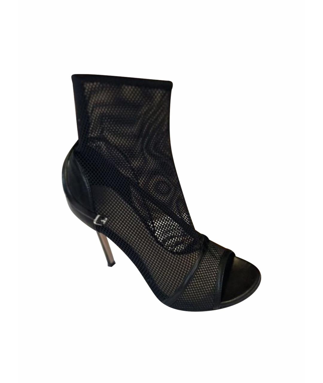 GIANVITO ROSSI Черные кожаные туфли, фото 1