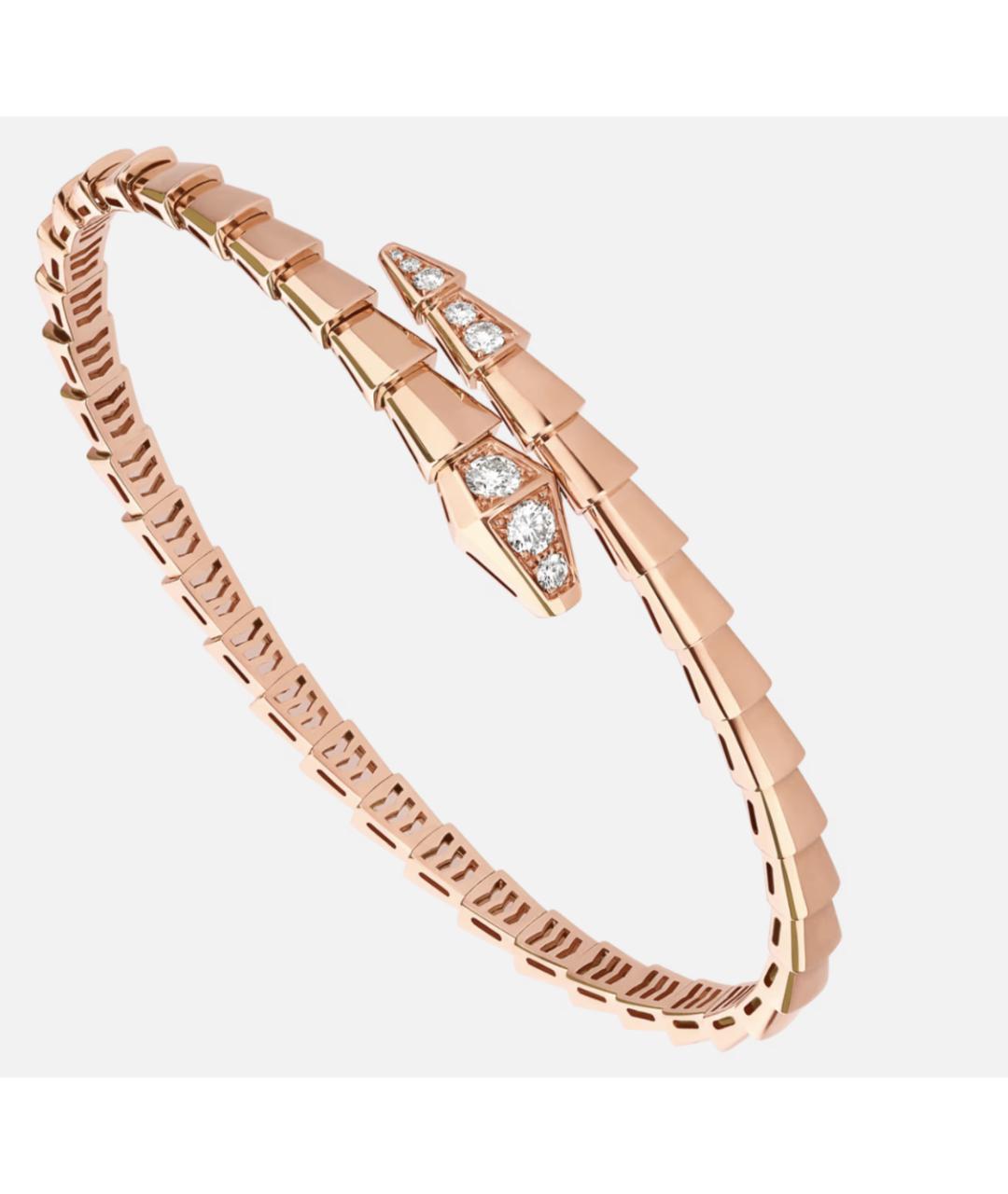 BVLGARI Золотой браслет из розового золота, фото 3