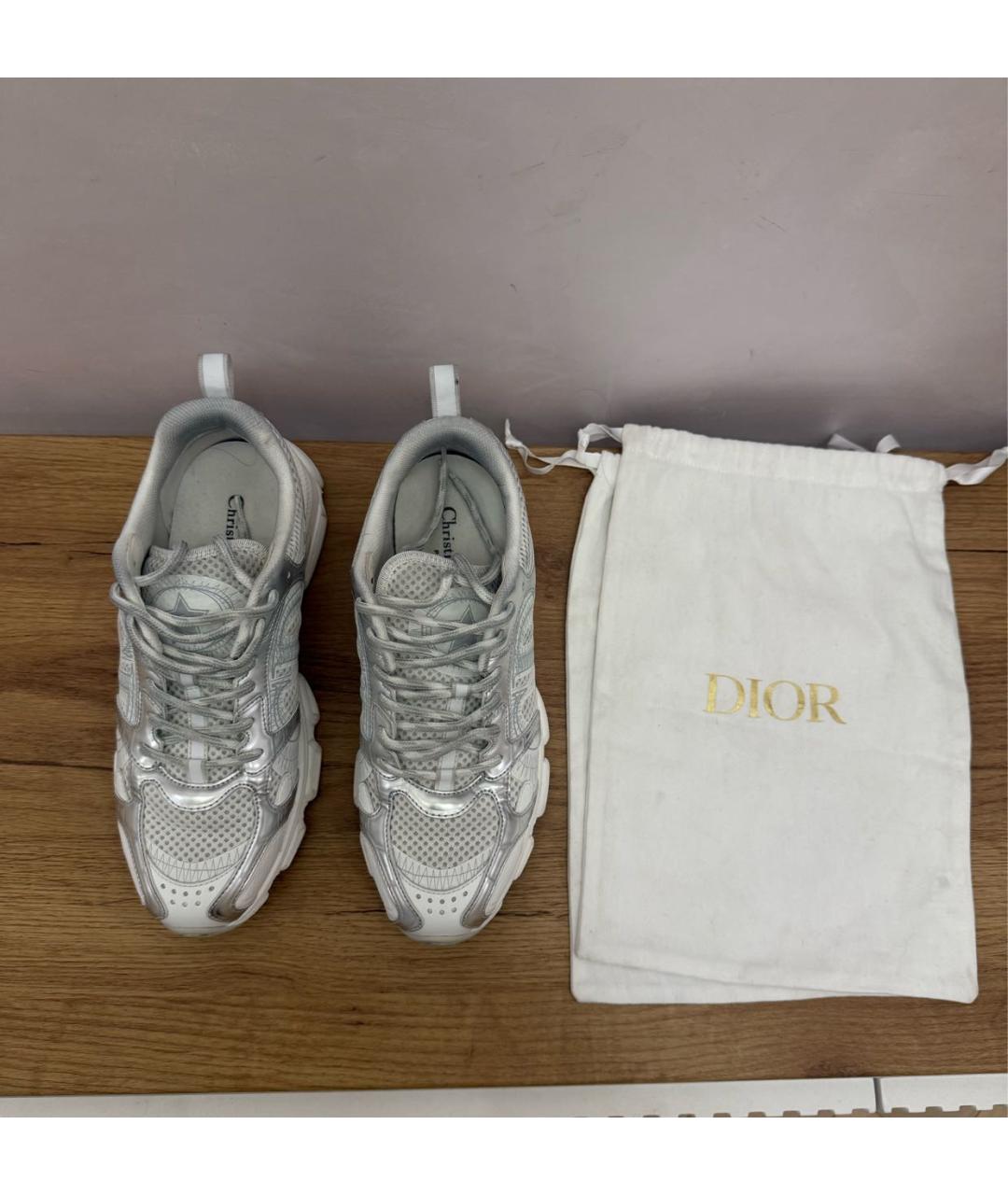 CHRISTIAN DIOR Белые кроссовки, фото 2
