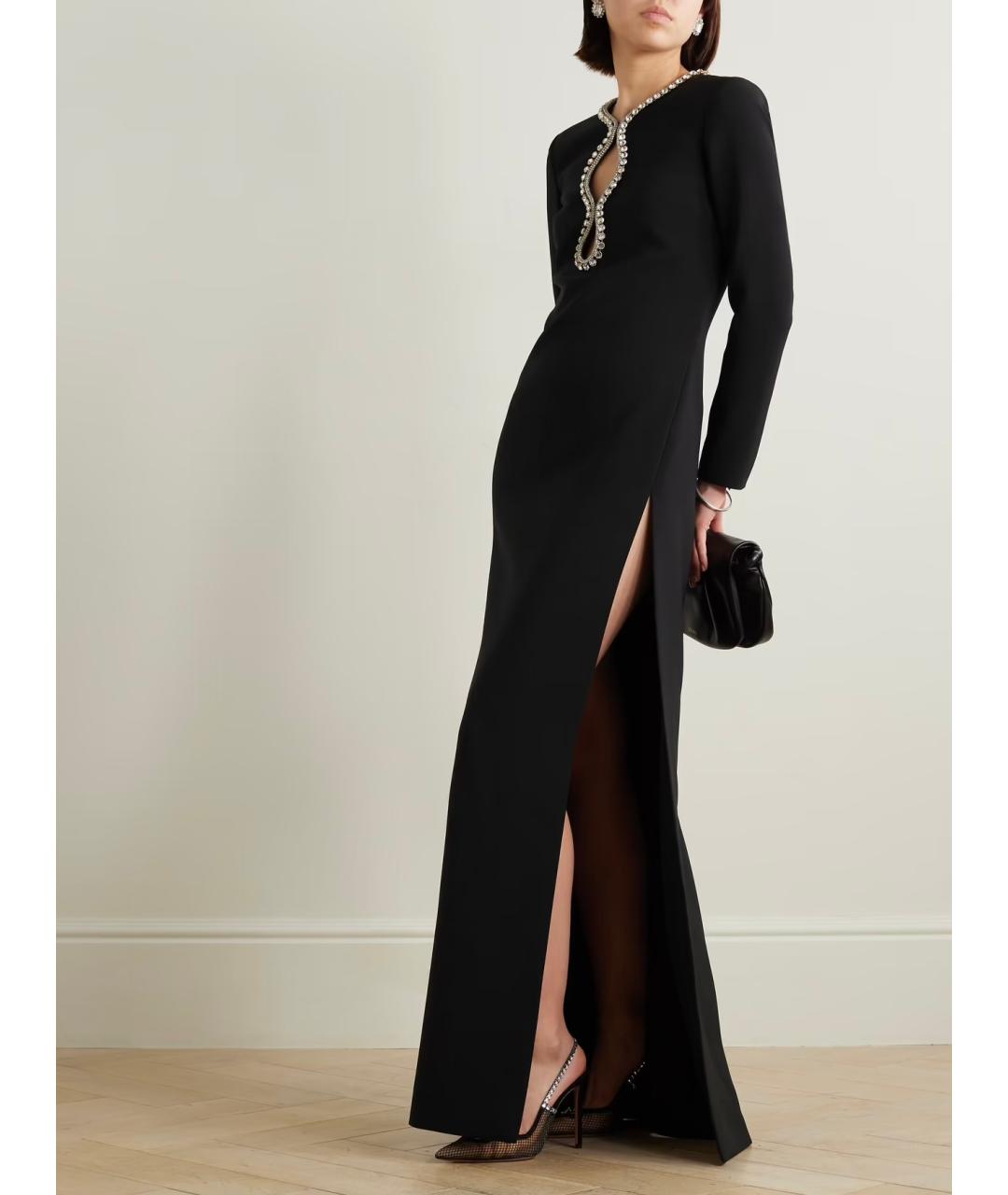 ELIE SAAB Черное полиэстеровое коктейльное платье, фото 2