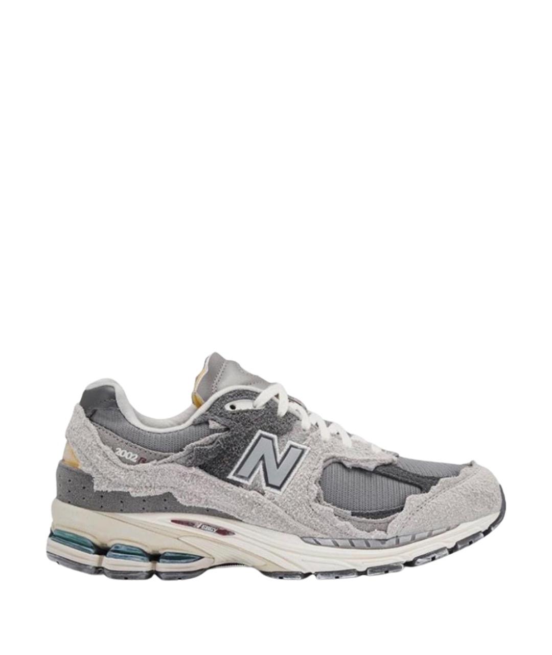 NEW BALANCE Серые низкие кроссовки / кеды, фото 1