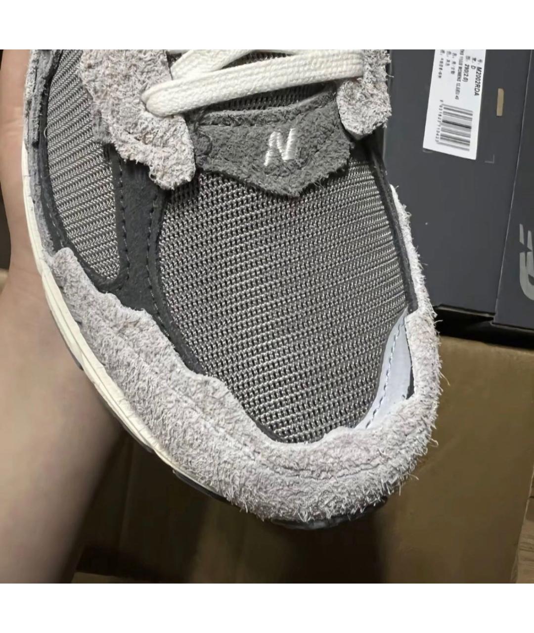 NEW BALANCE Серые низкие кроссовки / кеды, фото 5
