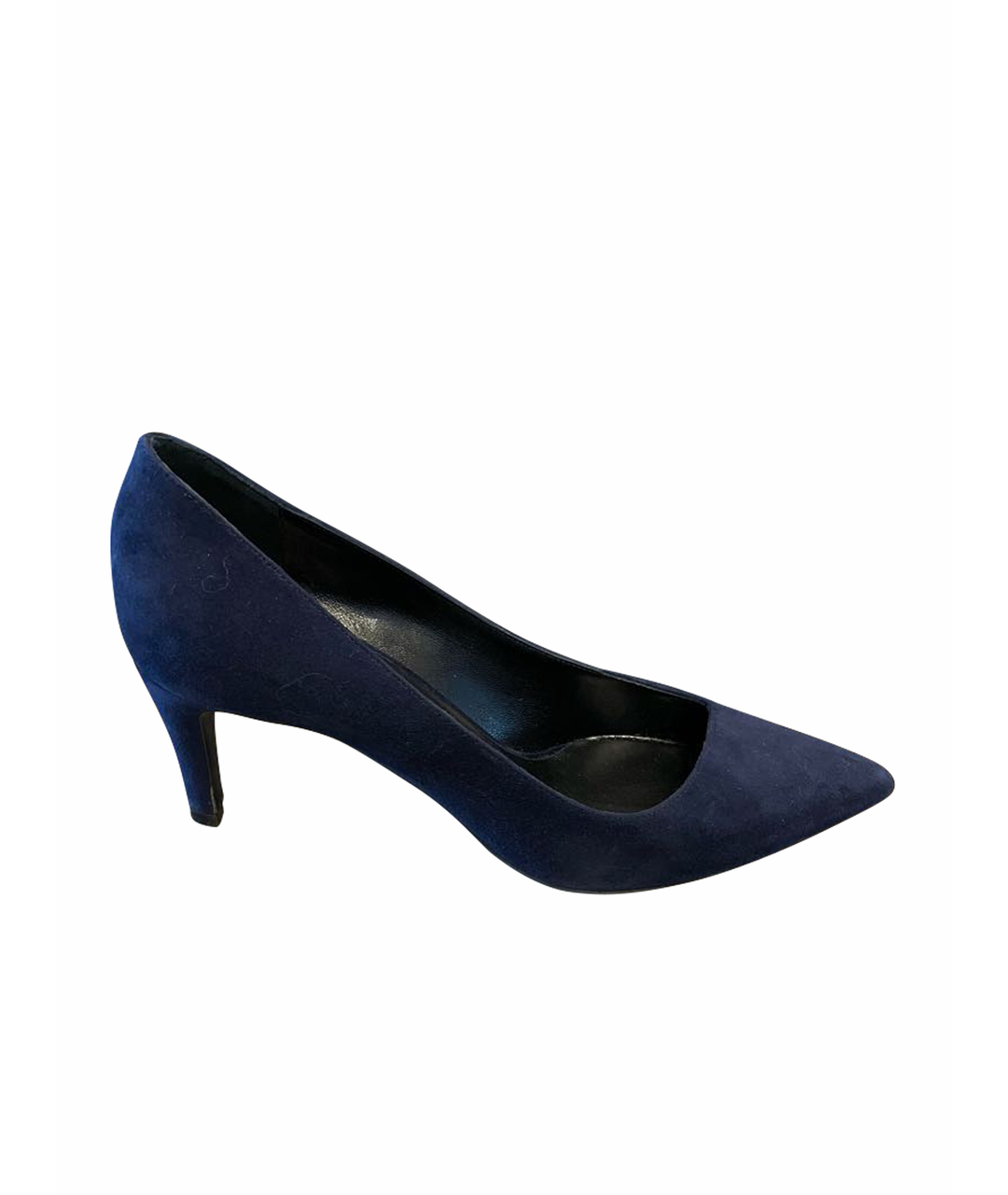 GIORGIO ARMANI Темно-синие замшевые туфли, фото 1