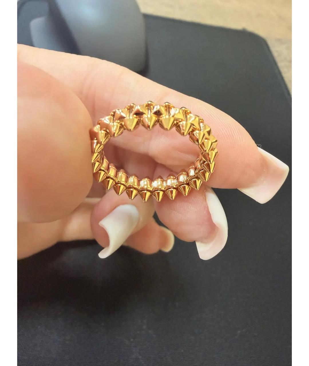 CARTIER Желтое кольцо из розового золота, фото 4