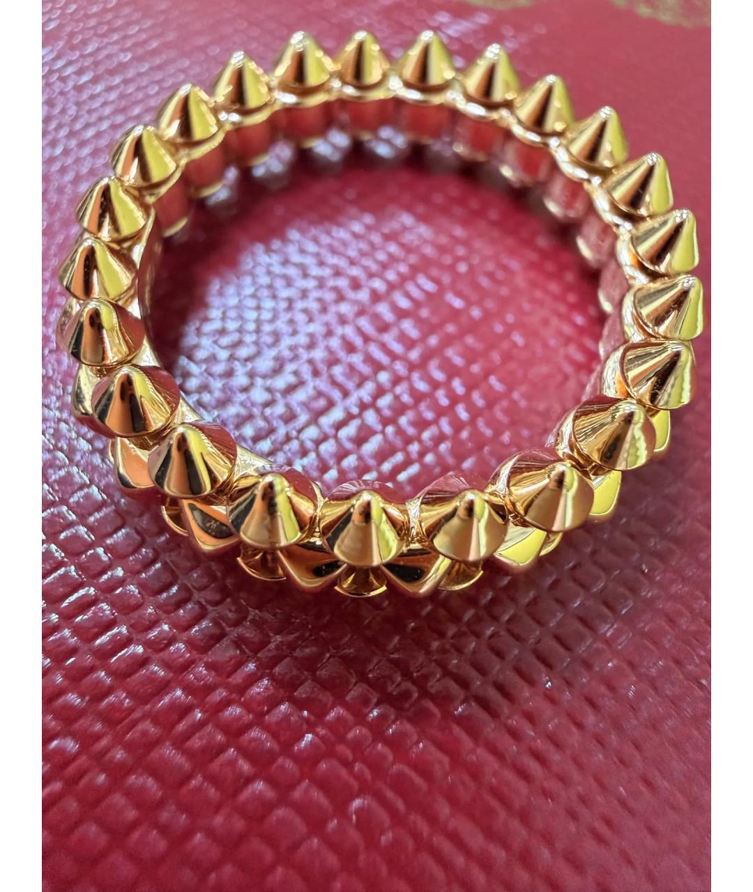 CARTIER Желтое кольцо из розового золота, фото 3