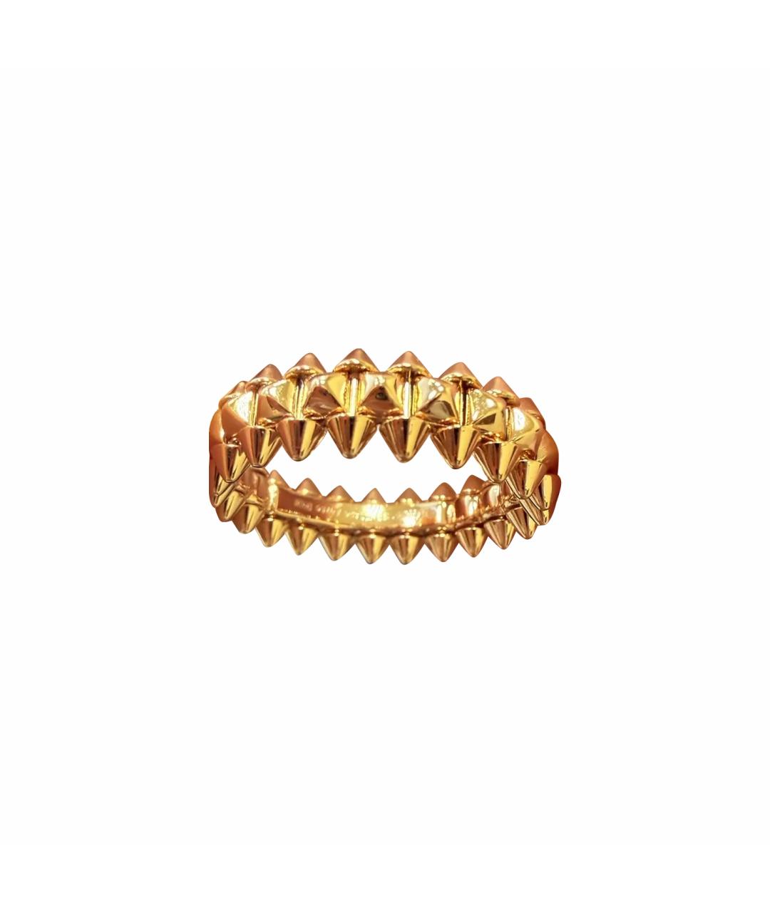 CARTIER Желтое кольцо из розового золота, фото 1