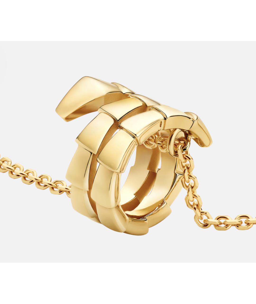 BVLGARI Золотое колье из желтого золота, фото 2