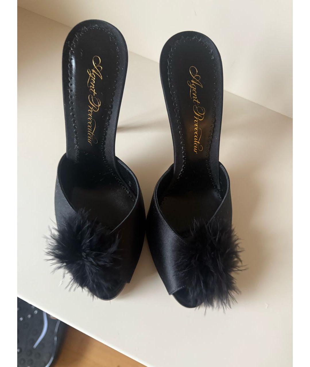 AGENT PROVOCATEUR Черные мюли, фото 2
