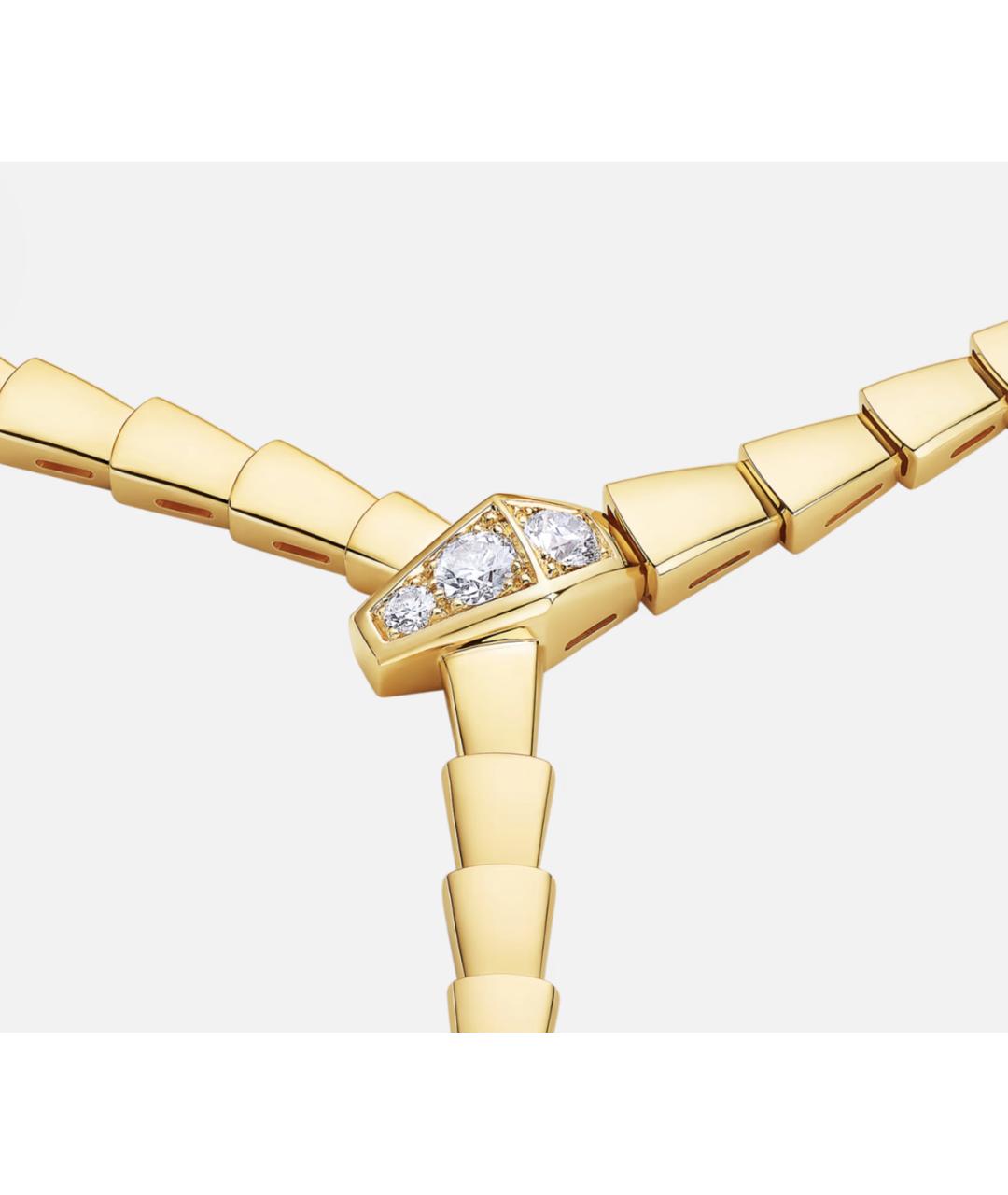 BVLGARI Золотое колье из желтого золота, фото 2