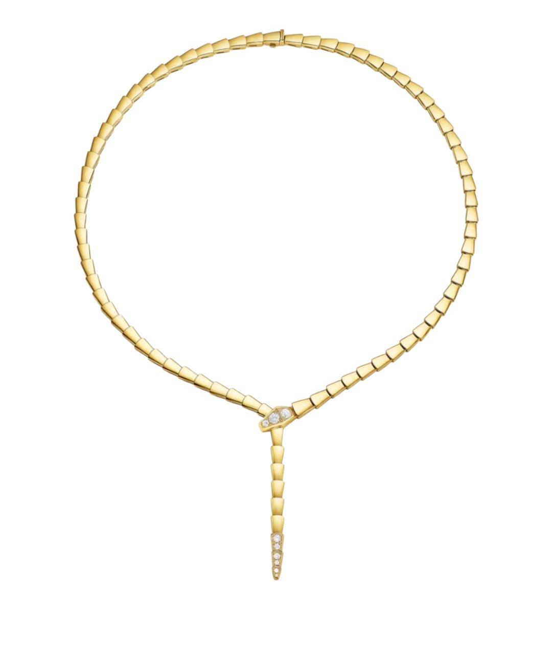 BVLGARI Золотое колье из желтого золота, фото 1