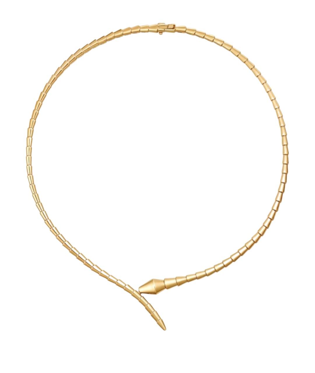 BVLGARI Золотое колье из желтого золота, фото 1