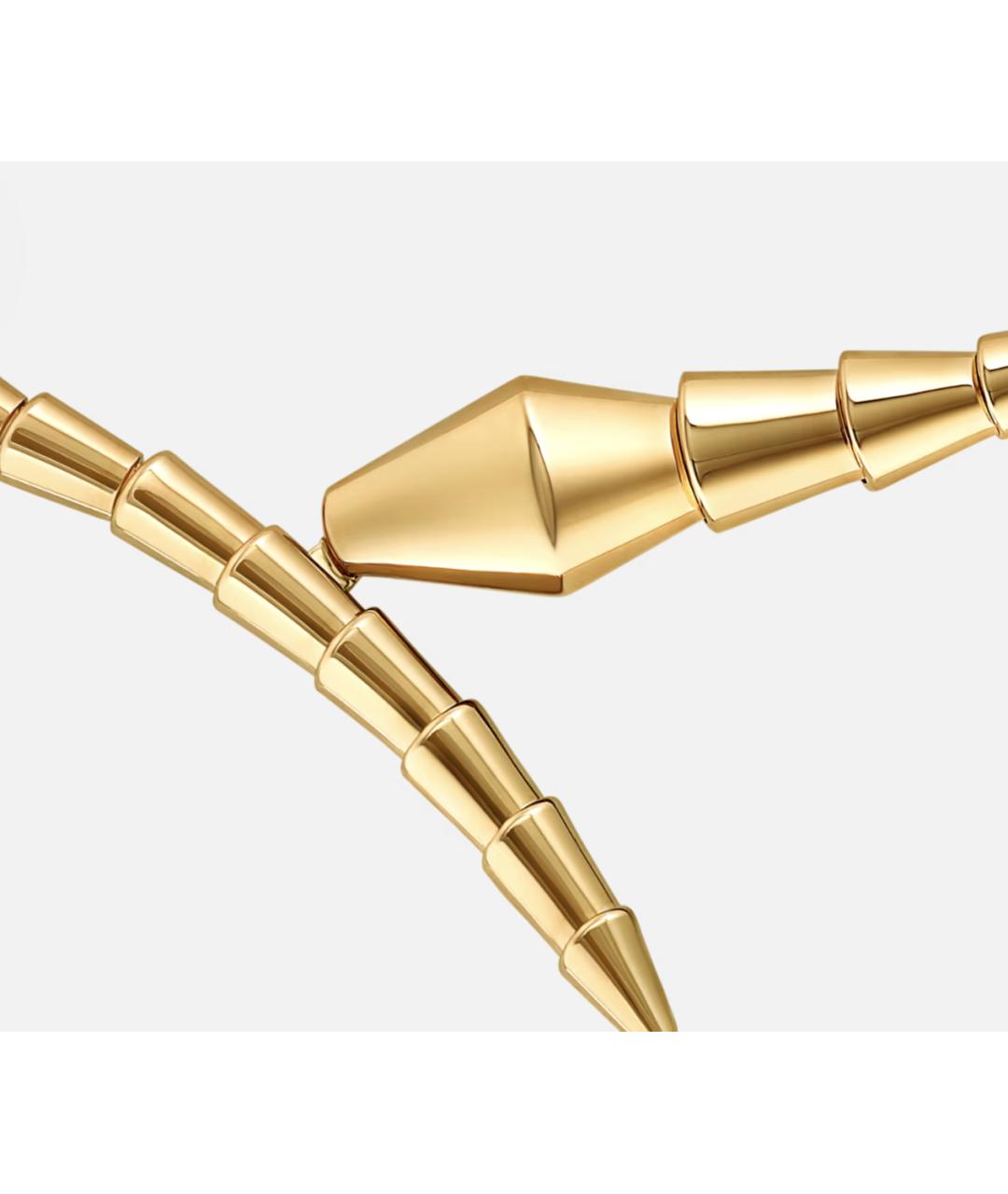 BVLGARI Золотое колье из желтого золота, фото 2