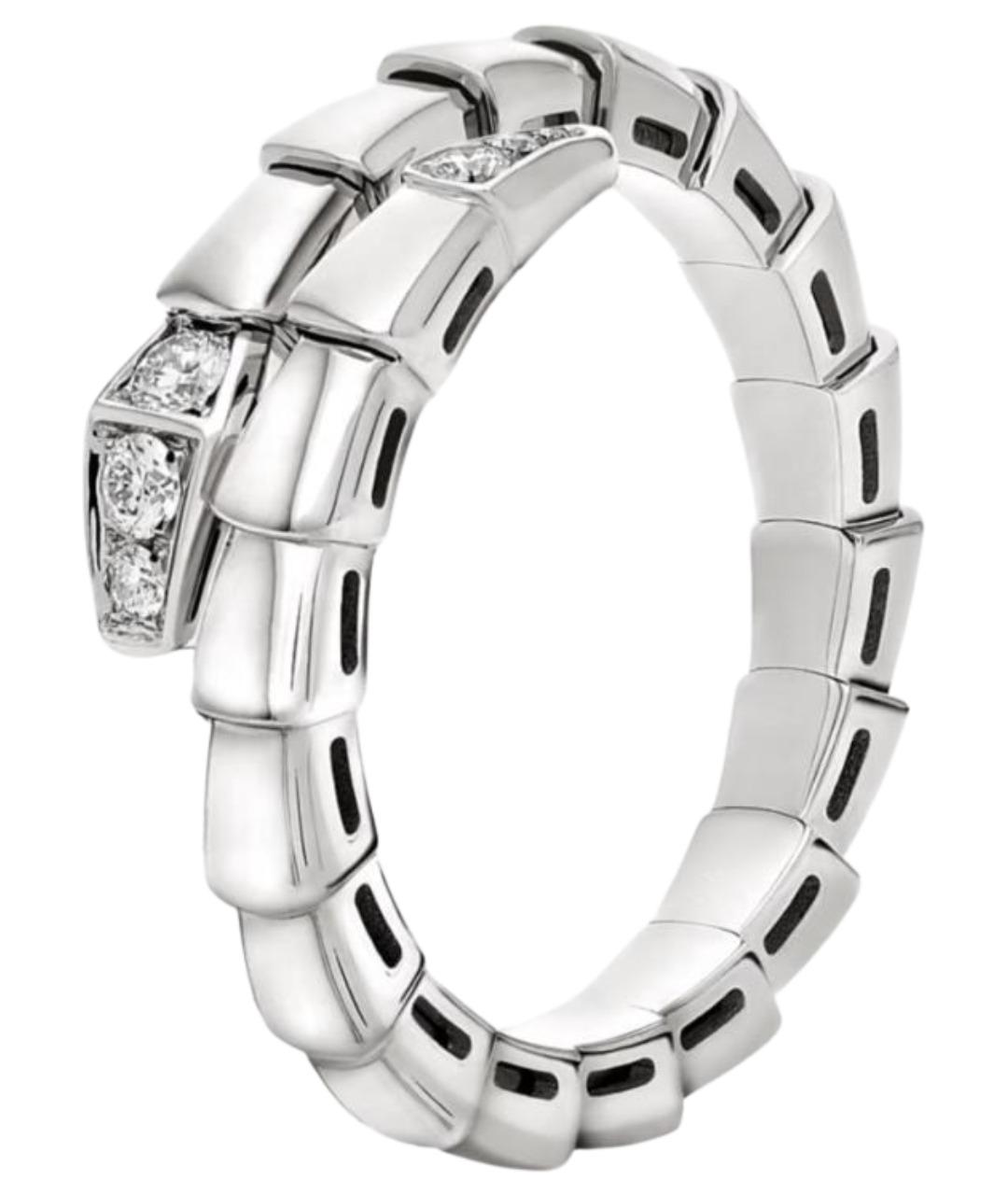 BVLGARI Серебряное кольцо из белого золота, фото 1
