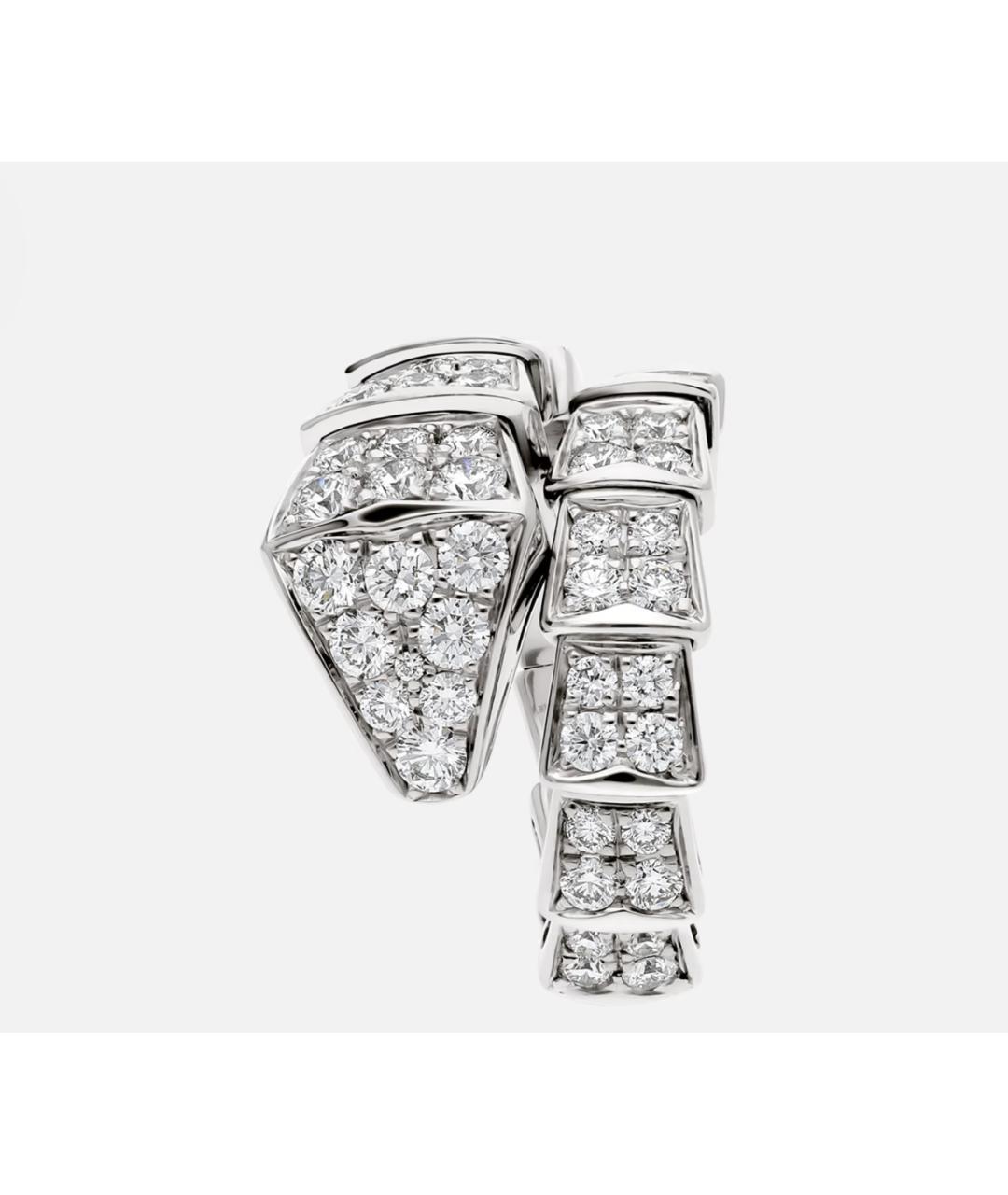BVLGARI Серебряное кольцо из белого золота, фото 2