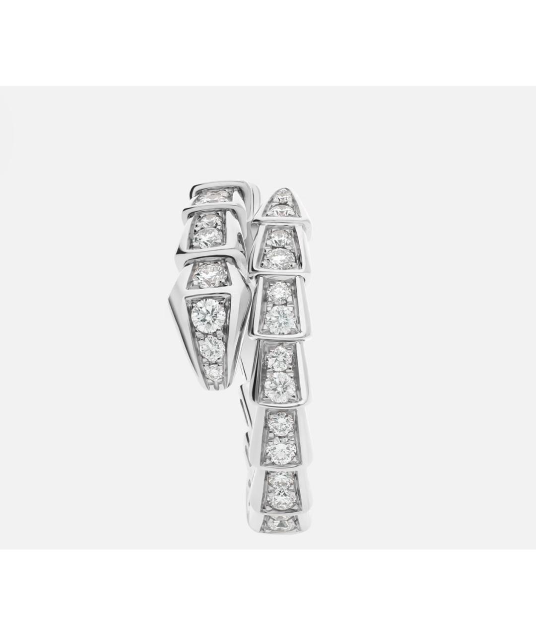 BVLGARI Серебряное кольцо из белого золота, фото 2