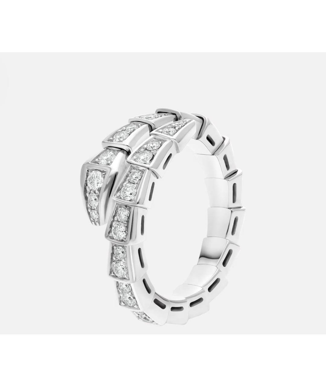 BVLGARI Серебряное кольцо из белого золота, фото 3