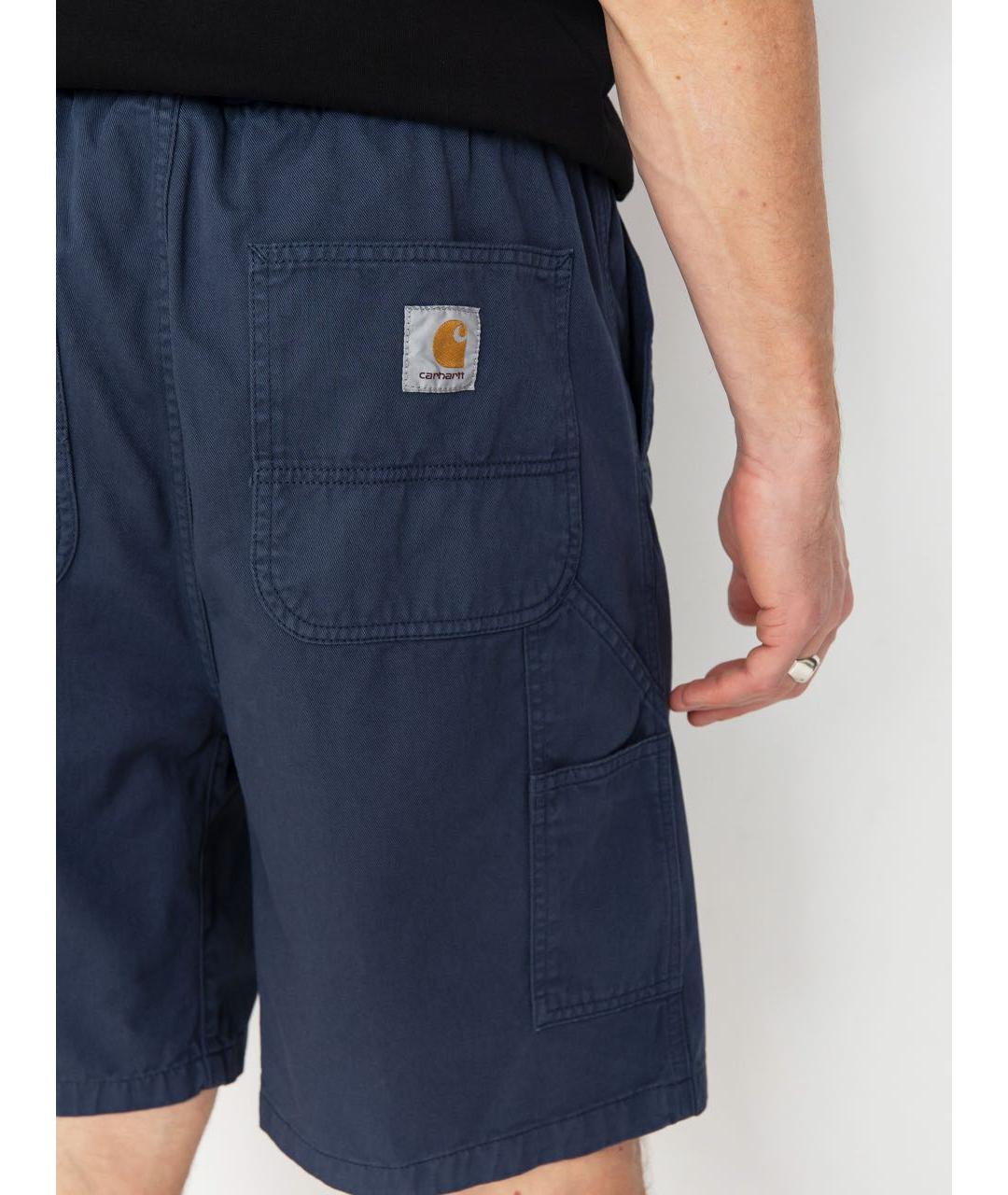 CARHARTT WIP Темно-синие хлопковые шорты, фото 3