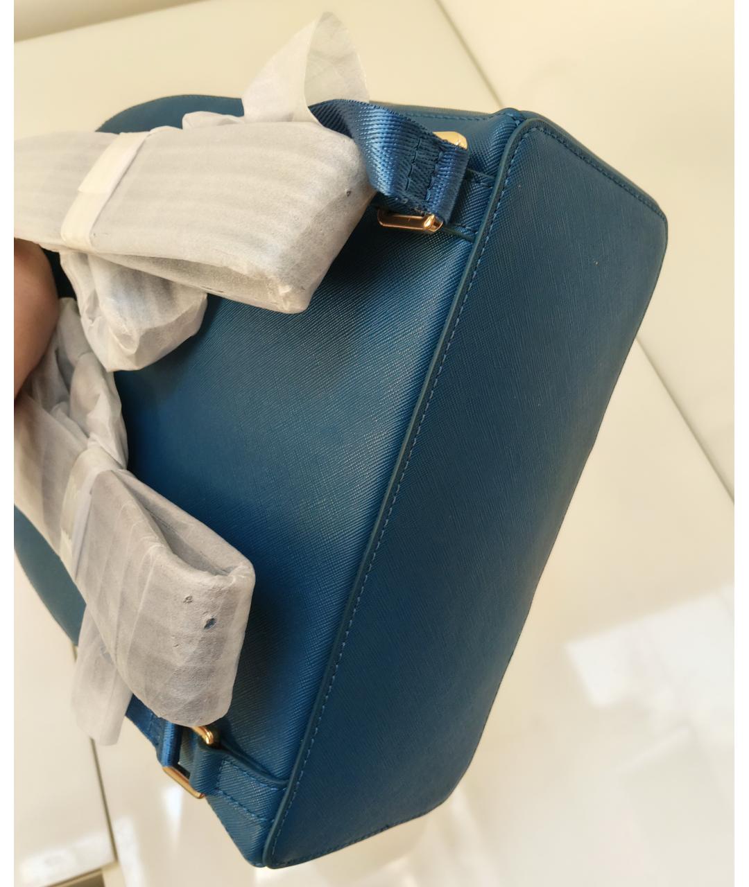 TRUSSARDI Синий рюкзак из искусственной кожи, фото 5