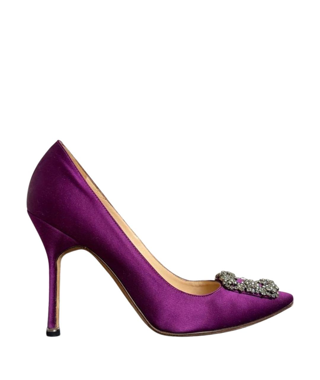 MANOLO BLAHNIK Фиолетовые туфли, фото 1