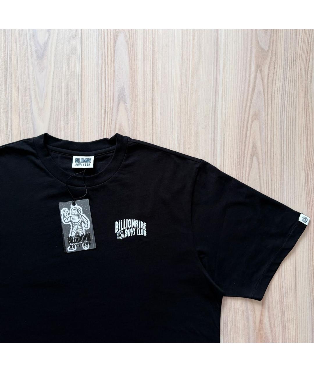 BILLIONAIRE BOYS CLUB Черная хлопковая футболка, фото 2