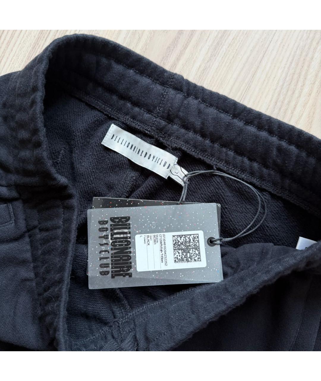 BILLIONAIRE BOYS CLUB Черные хлопковые повседневные брюки, фото 6