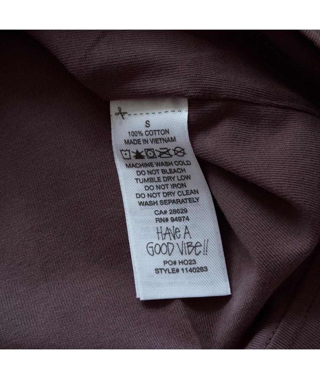 STUSSY Серая хлопковая футболка, фото 7