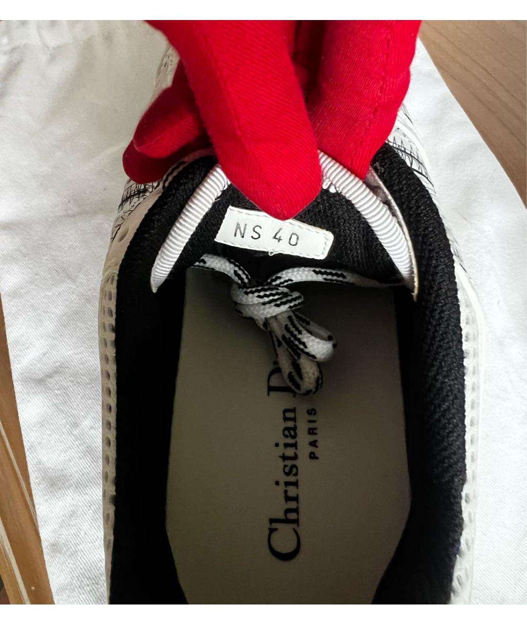 CHRISTIAN DIOR Белые кроссовки, фото 8