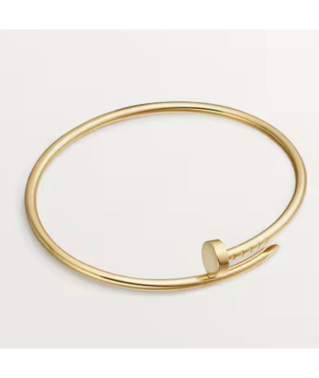 CARTIER Золотой браслет из желтого золота, фото 2