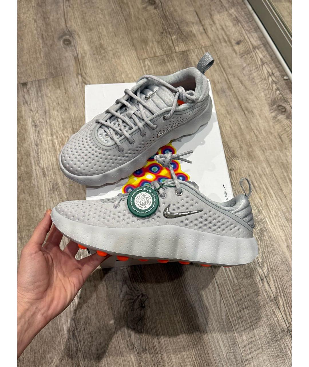 NIKE Серые кроссовки, фото 5