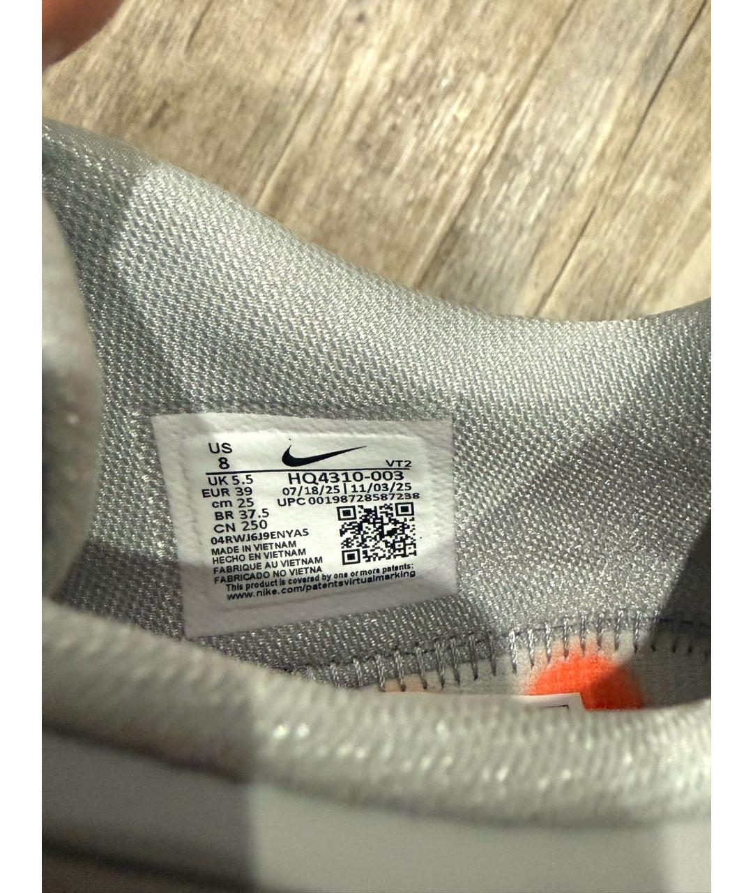 NIKE Серые кроссовки, фото 6