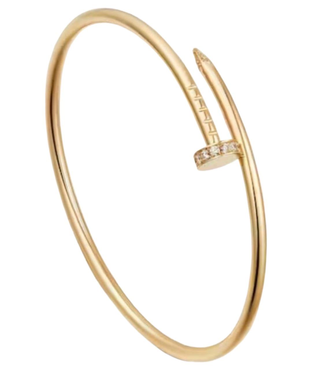 CARTIER Золотой браслет из желтого золота, фото 1