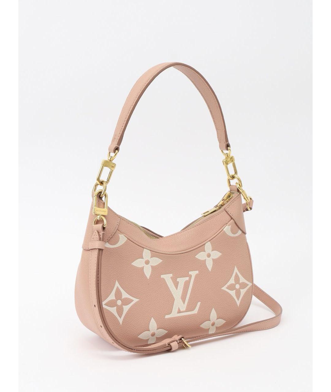 LOUIS VUITTON Розовая кожаная сумка через плечо, фото 7