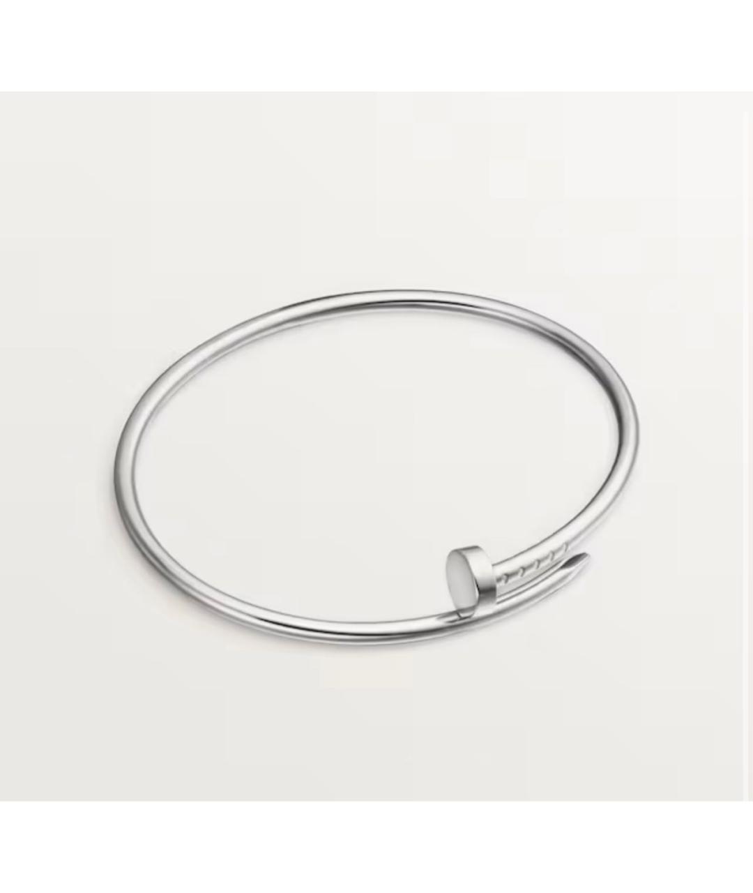 CARTIER Серебряный браслет из белого золота, фото 2