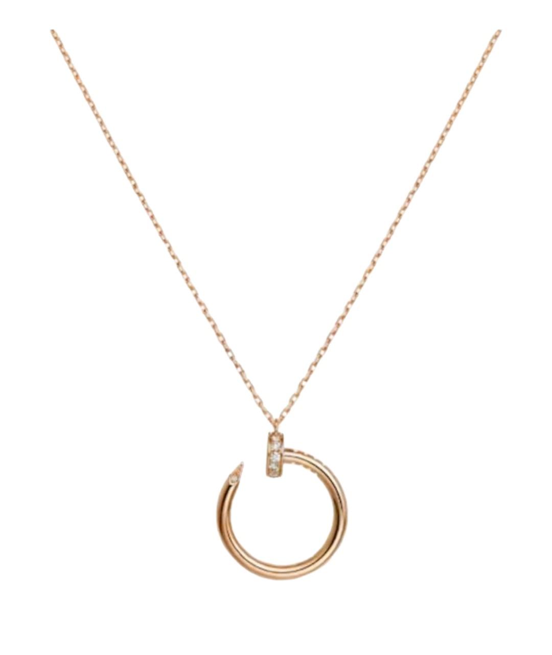 CARTIER Золотое колье из розового золота, фото 1