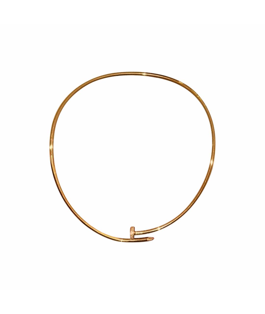 CARTIER Золотое колье из желтого золота, фото 1