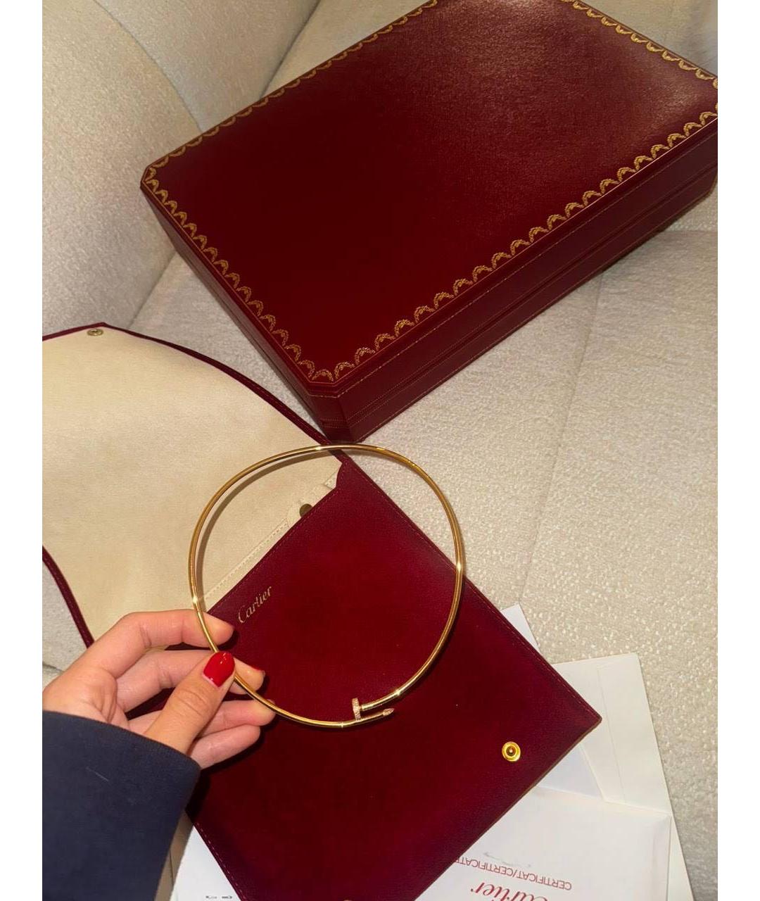 CARTIER Золотое колье из желтого золота, фото 4