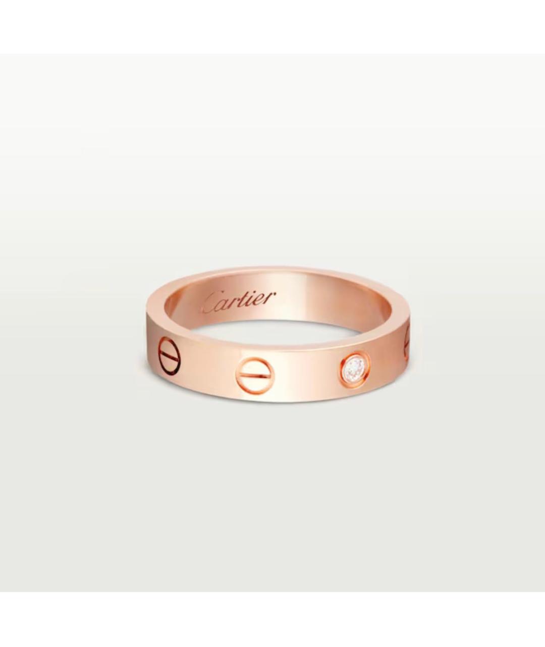 CARTIER Золотое кольцо из розового золота, фото 6