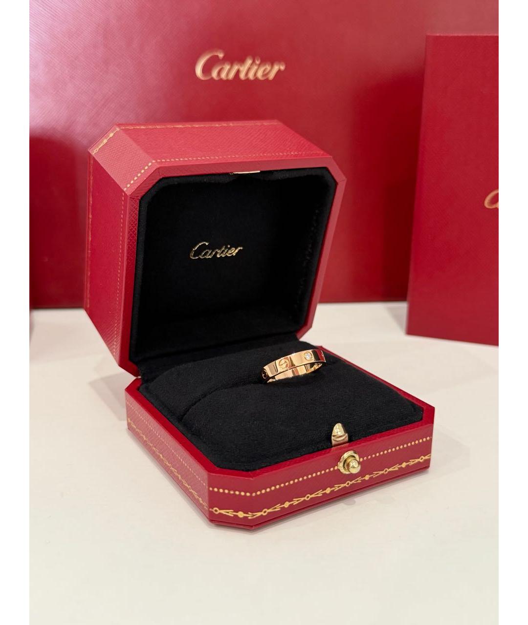 CARTIER Золотое кольцо из розового золота, фото 4