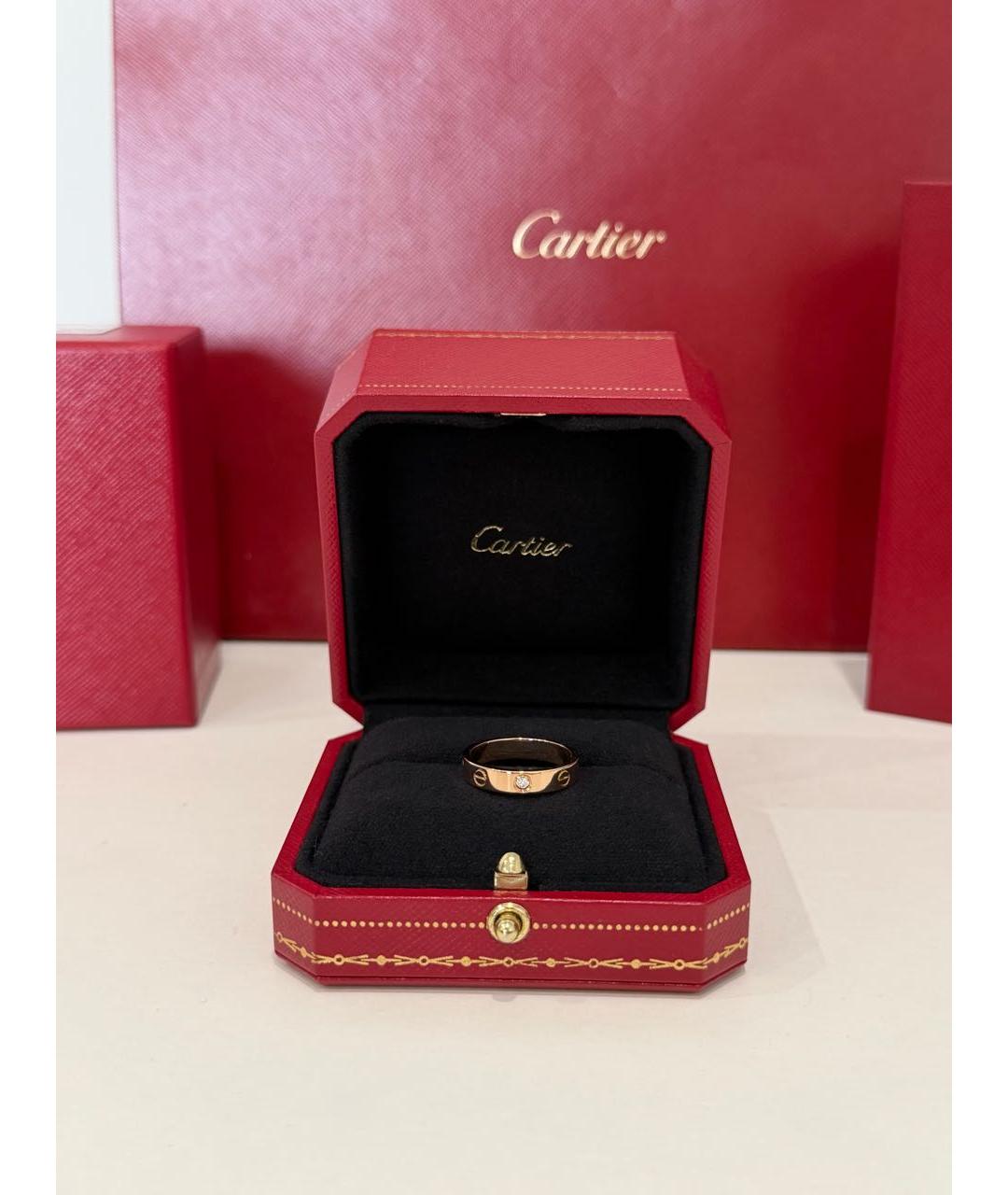 CARTIER Золотое кольцо из розового золота, фото 2