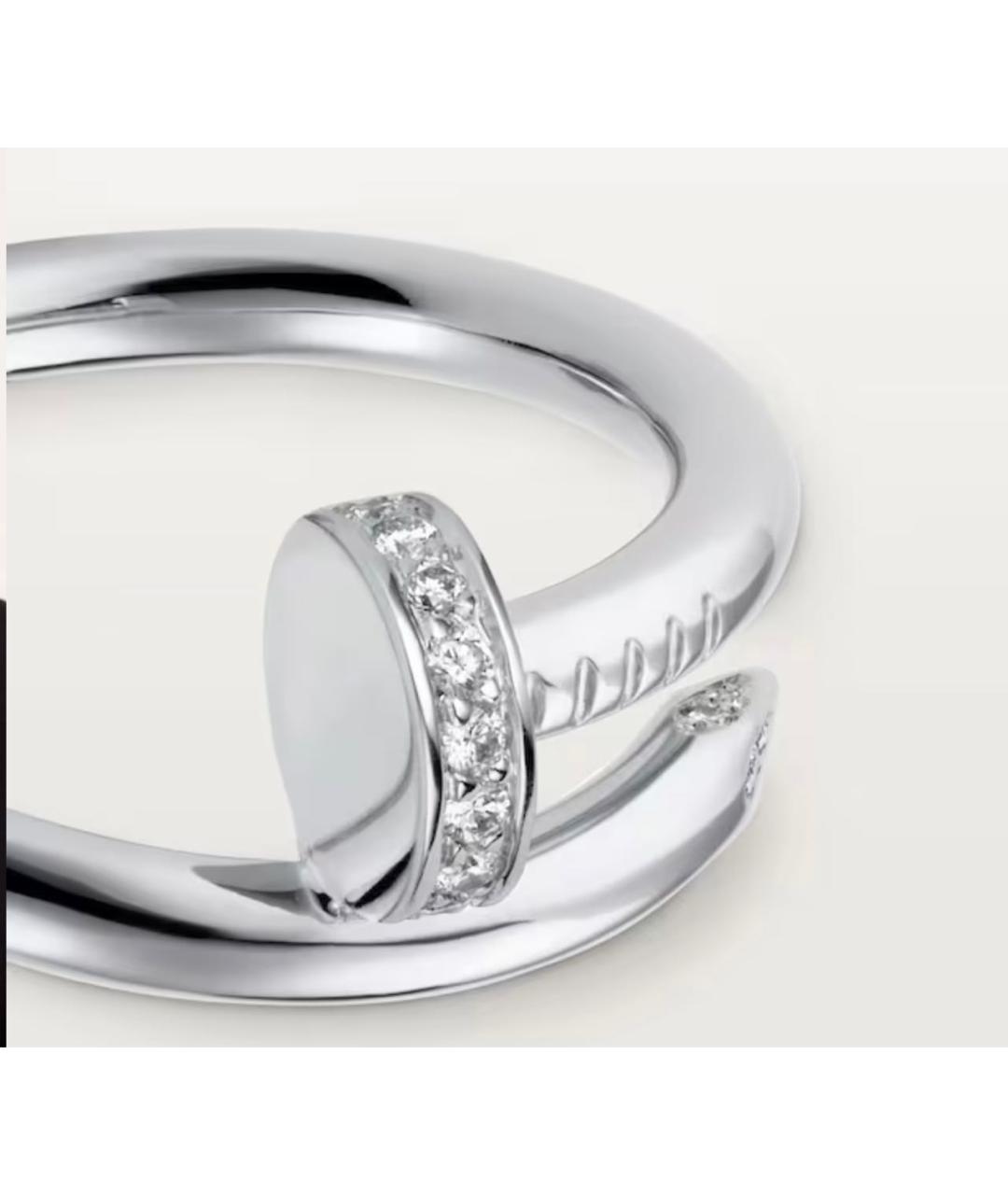 CARTIER Золотое кольцо из белого золота, фото 4