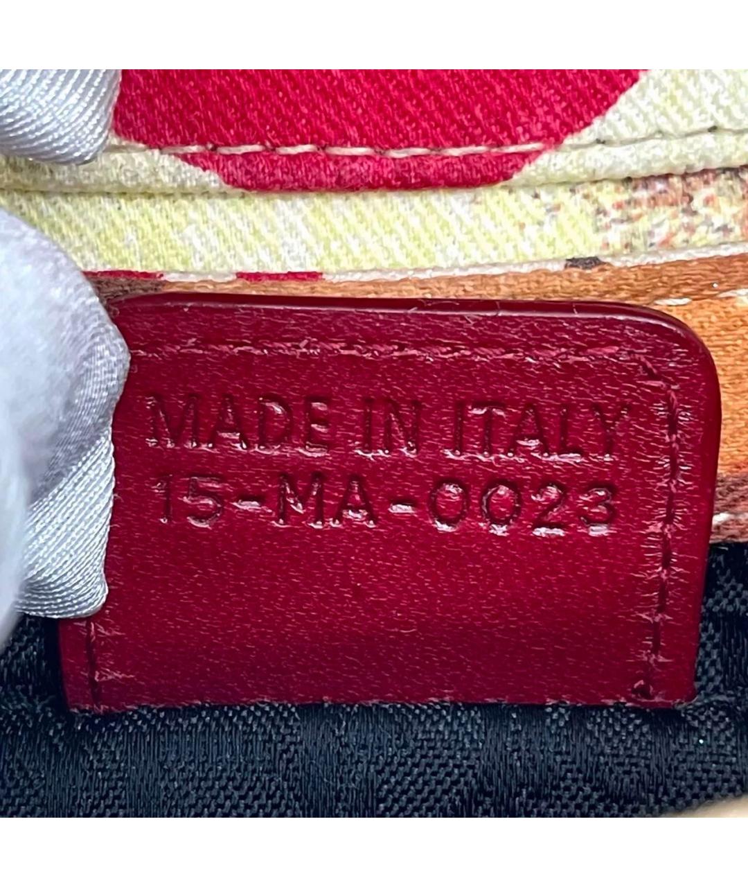CHRISTIAN DIOR Мульти кожаная сумка с короткими ручками, фото 6