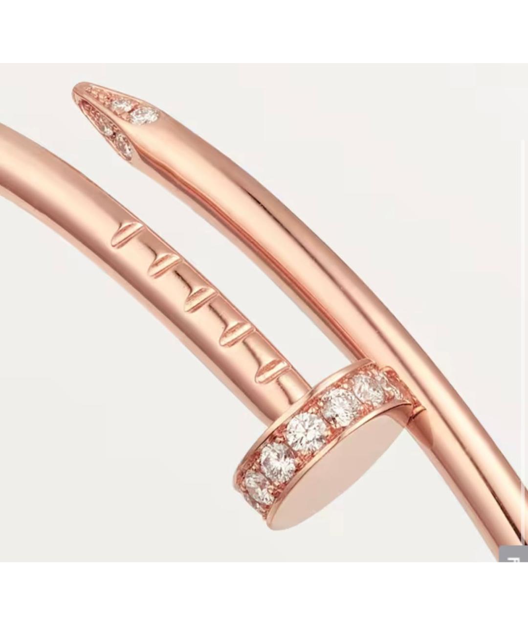 CARTIER Золотой браслет из розового золота, фото 4